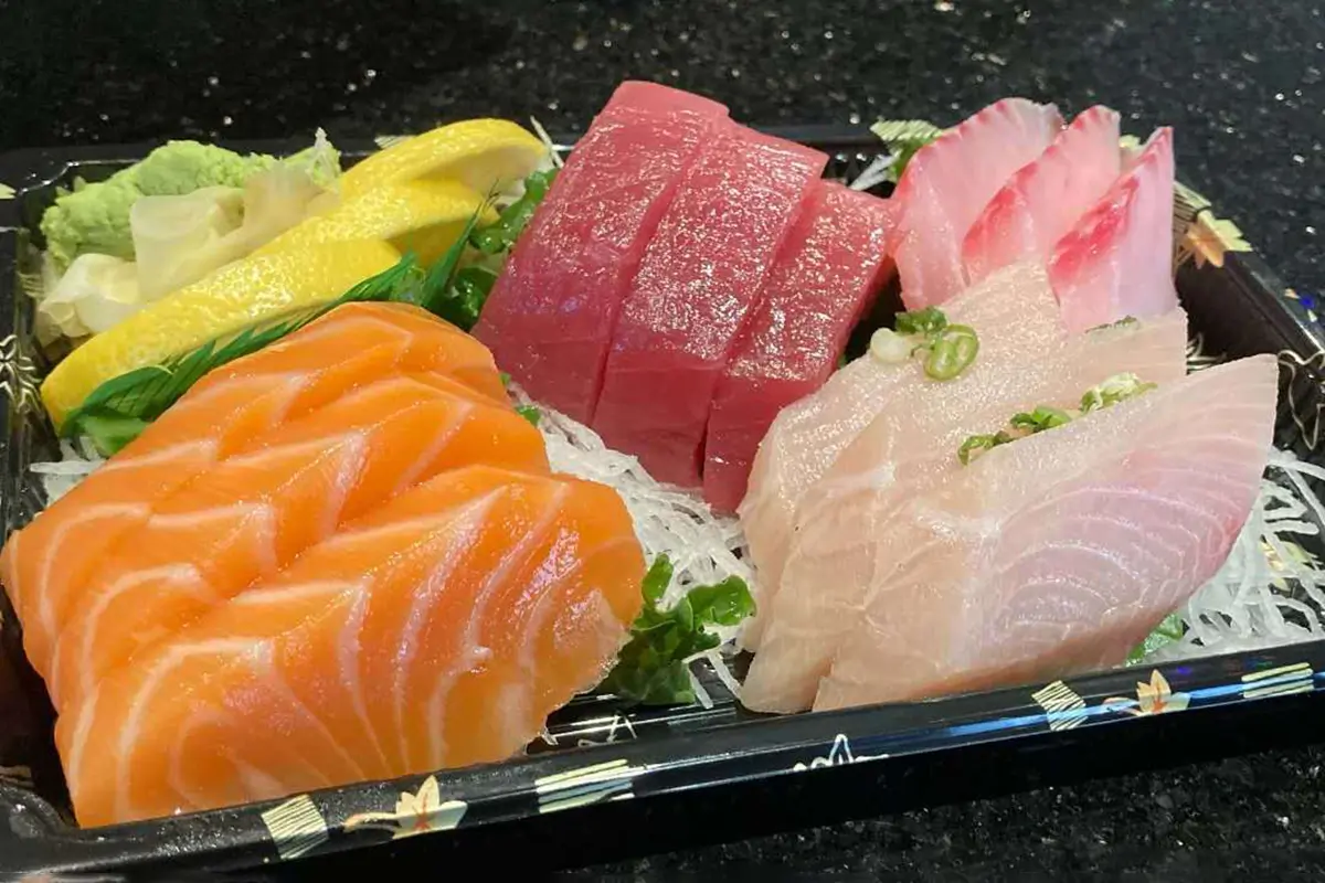 Sashimi Lunch at Shangrila，a Asian Restaurant in York